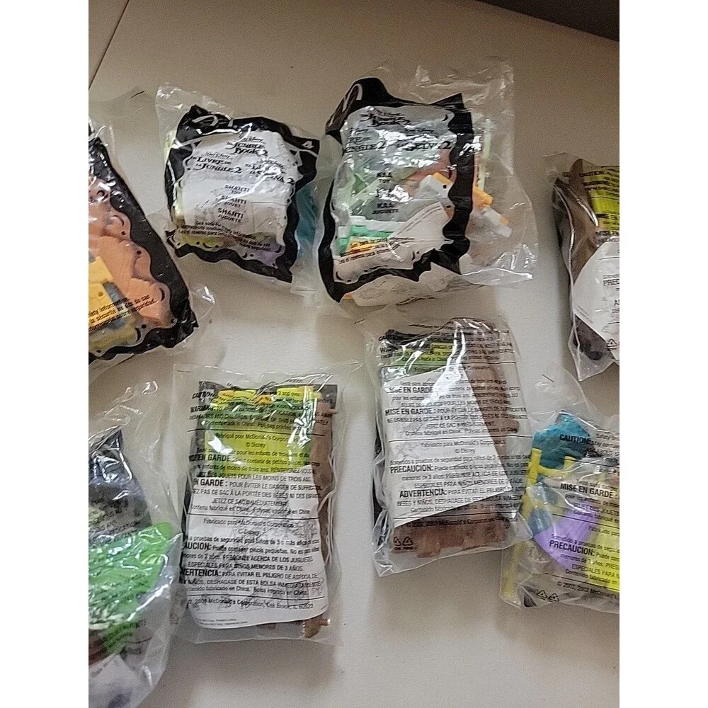 Disney‎ Jungle Book MCDONALD'S Happy Meal toys Mixed years some Vtg sealed